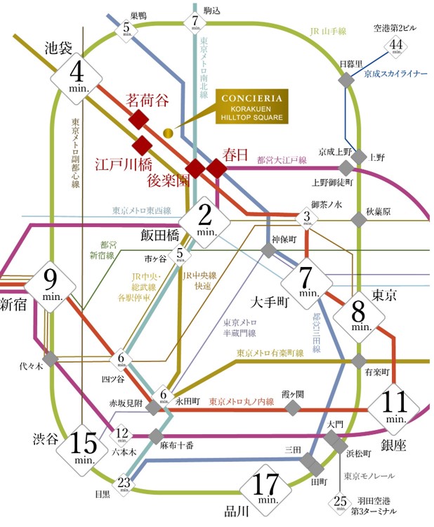 CC後楽園HS_路線図