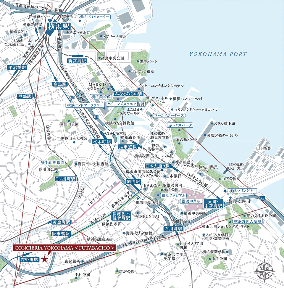 横浜MAP