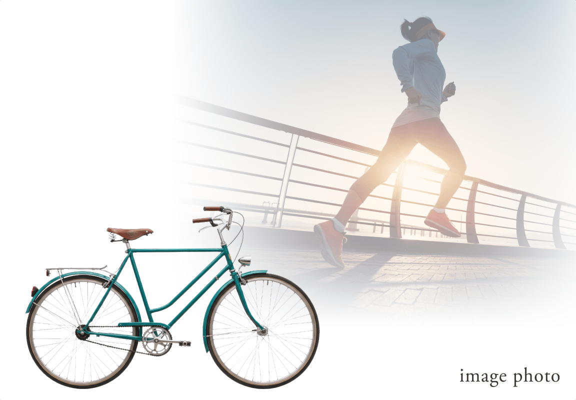 ランニング・サイクリングロード