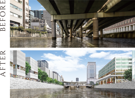 首都高速道路日本橋区間地下化事業