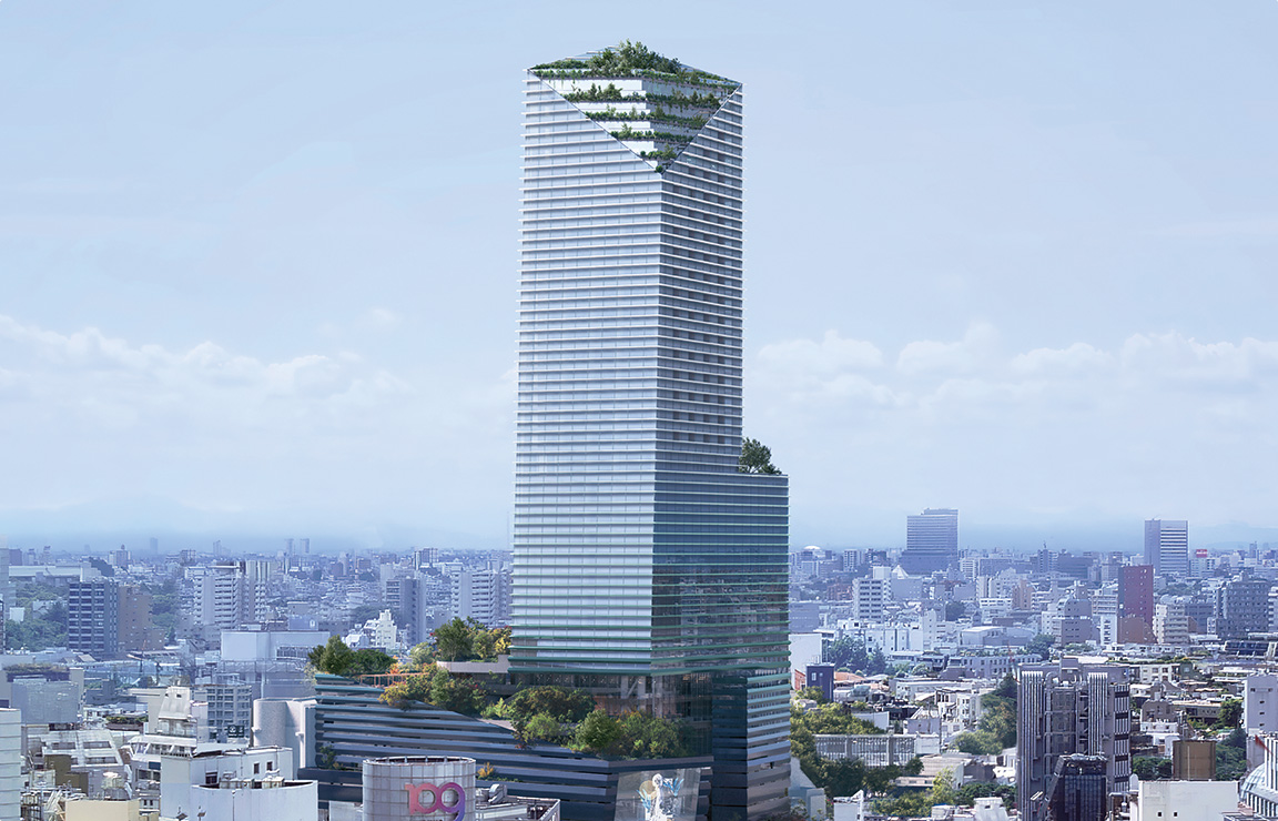 宮益坂地区第一種市街地再開発事業