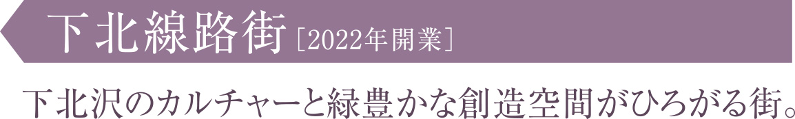 下北線路街