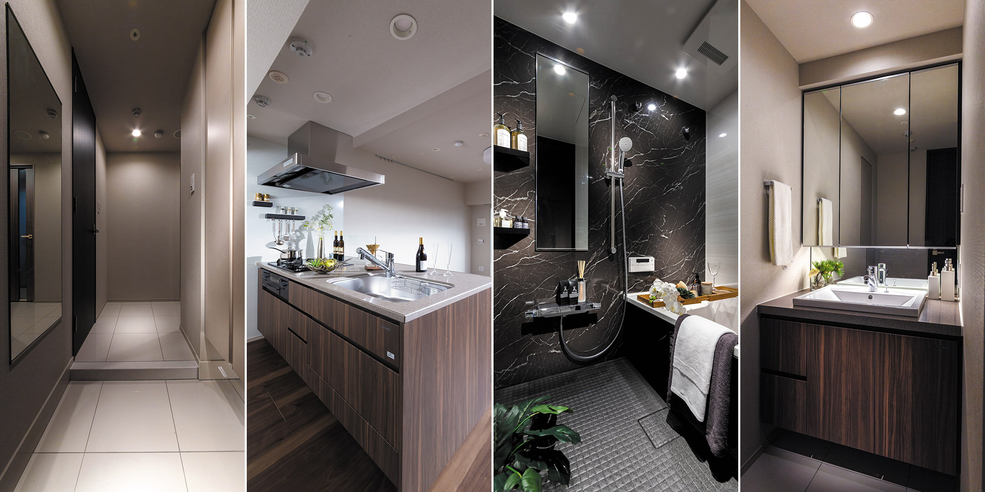 ENTRANCE-KITCHEN-BATH-ROOM-POWDER-1LDK ENTRANCE-KITCHEN-BATH-ROOM-POWDER-1LDK