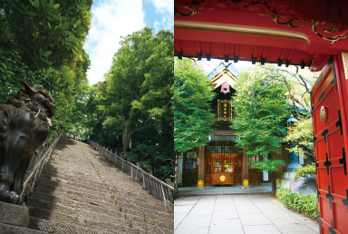 出世の石段、愛宕神社