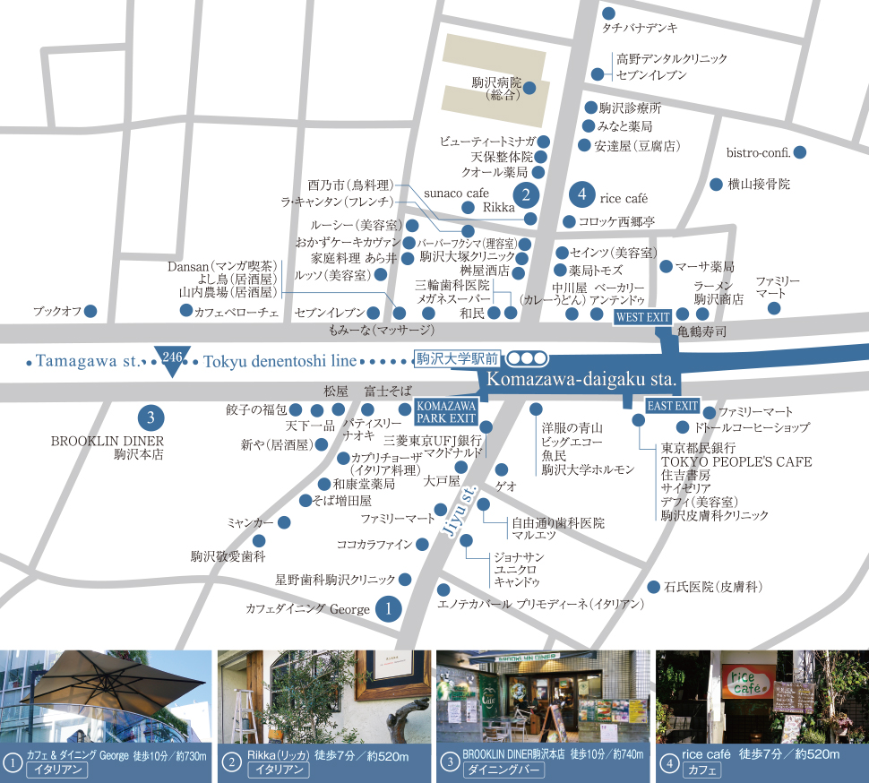 商店街マップ