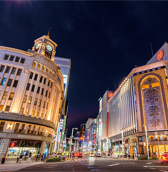 銀座交差点
