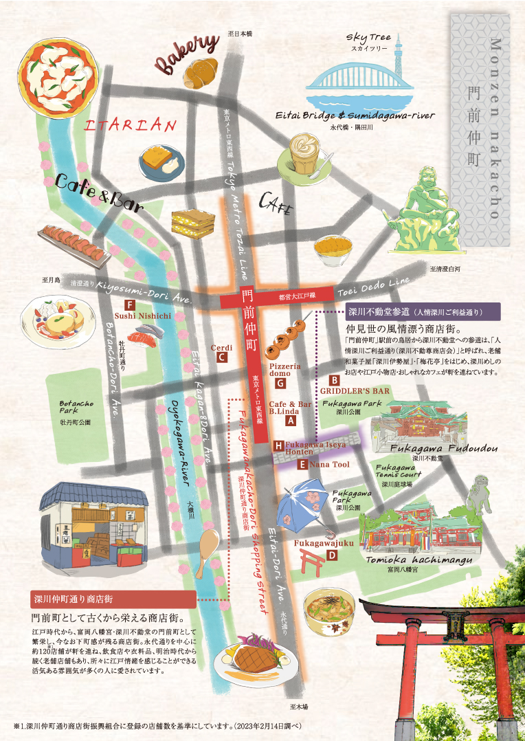 深川仲町通り商店街