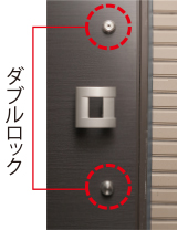 プッシュプルハンドル・ ダブルロック